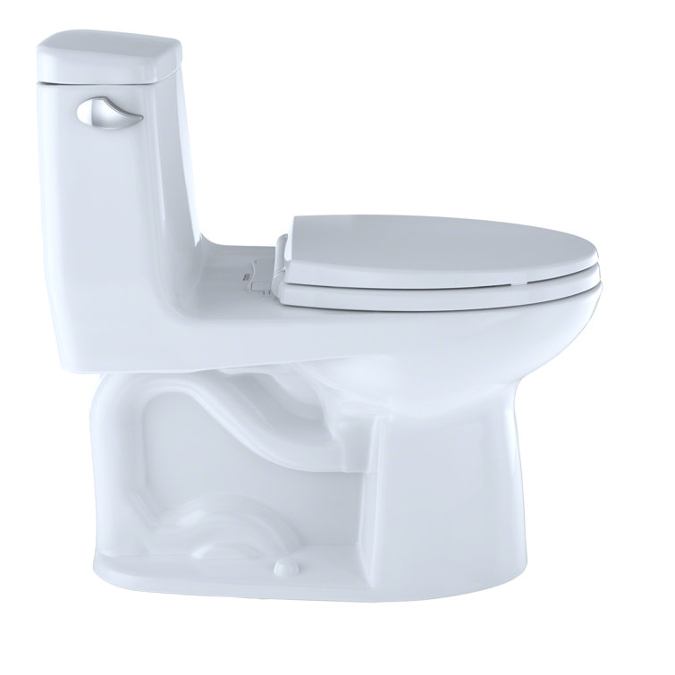 EcoMax Elongated One-Piece 1.28 GPF High-Efficiency Toilet in Bone