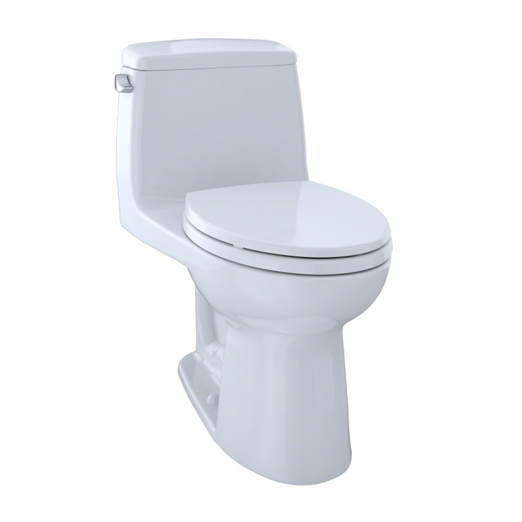 EcoMax Elongated One-Piece 1.28 GPF High-Efficiency Toilet in Bone