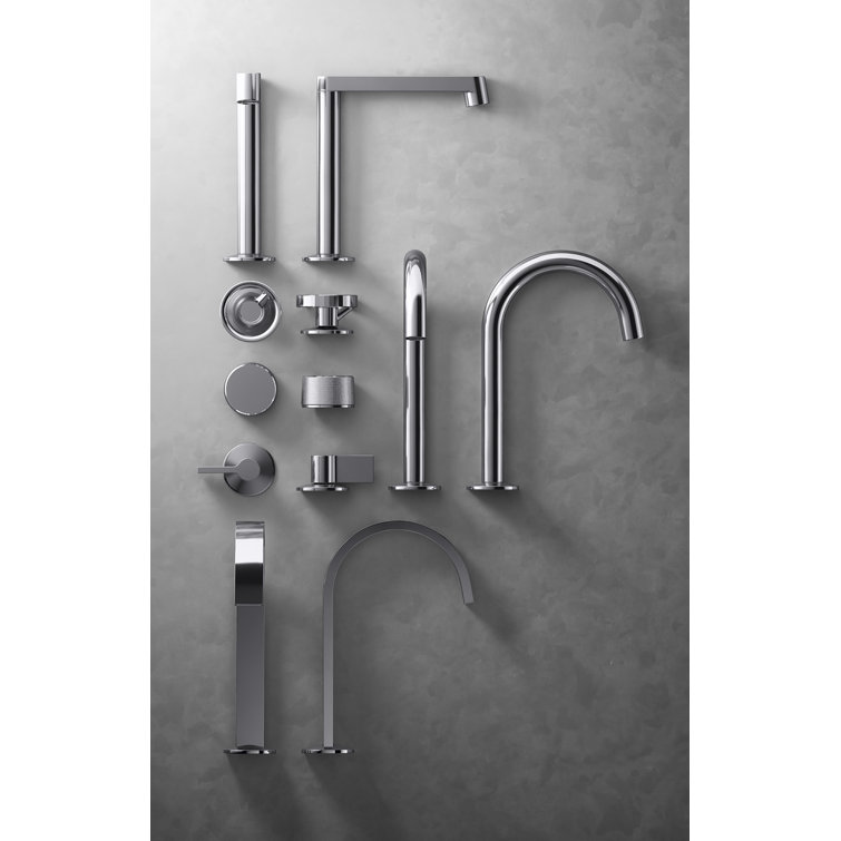 Polished Chrome Shower Valve Trim with Lever Handle
