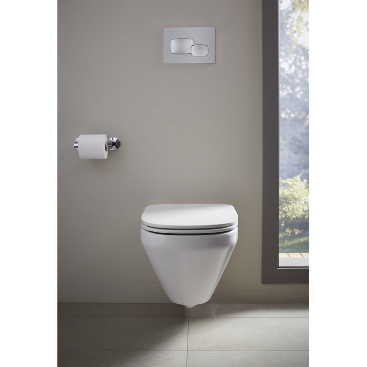 Polished Chrome Modern Pivoting Toilet Tissue Holder