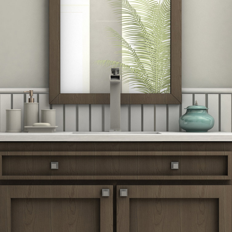 EagleFalls Contemporary Chrome Single Hole Bathroom Faucet