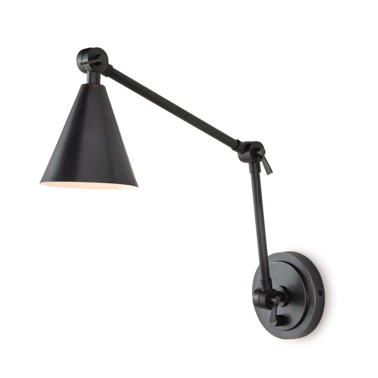 Oil Rubbed Bronze Adjustable Dimmable Wall Sconce