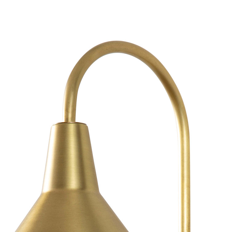 Elegant Dublin 13" Natural Brass Dimmable Wall Sconce