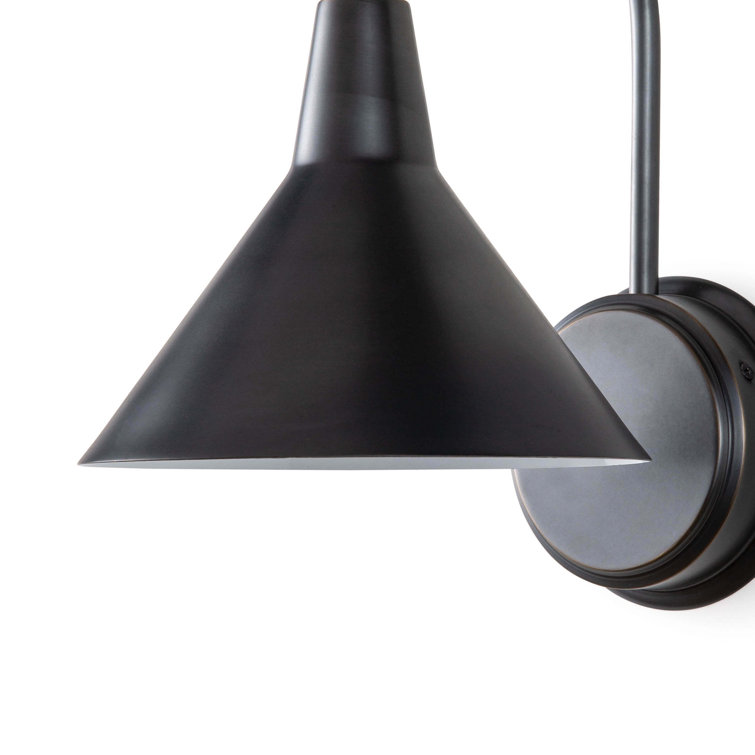 Oil Rubbed Bronze Industrial Direct Wired 1-Light Sconce