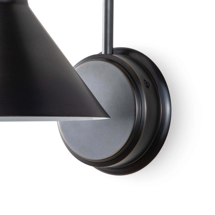 Oil Rubbed Bronze Industrial Direct Wired 1-Light Sconce