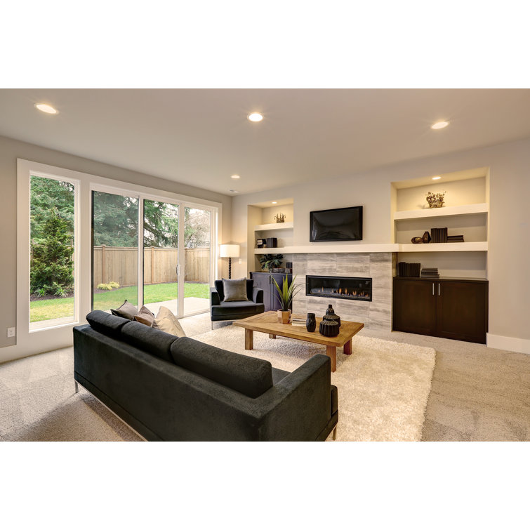 Matte White 6.75" Round LED Recessed Lighting Kit