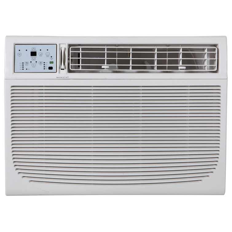 White 18,000 BTU Window Air Conditioner with Remote Control