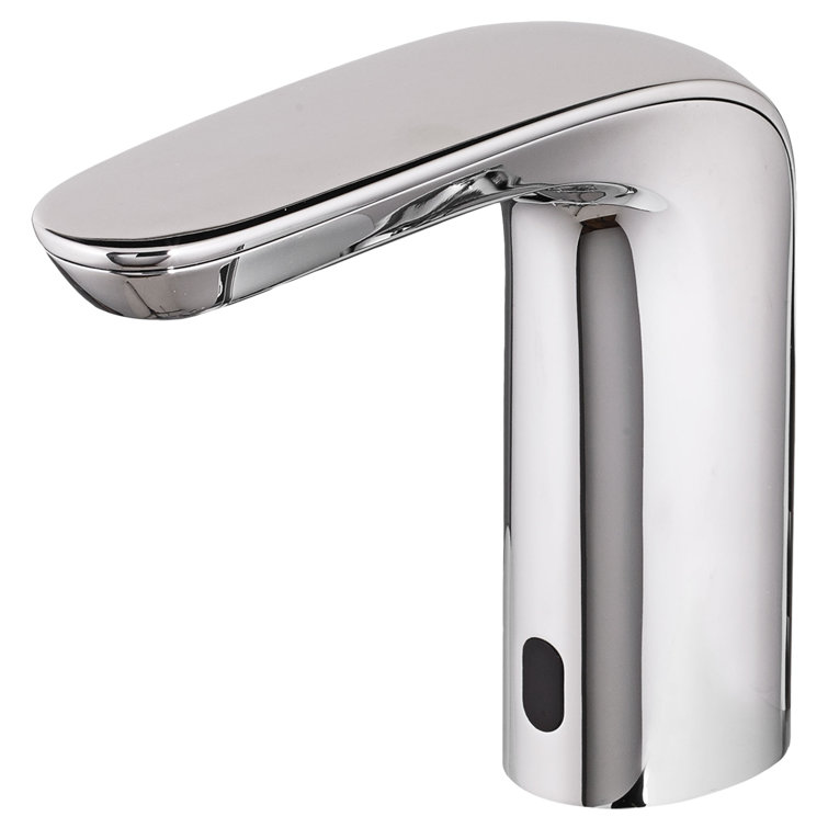 Polished Chrome Sensor-Activated Single-Hole Bathroom Faucet