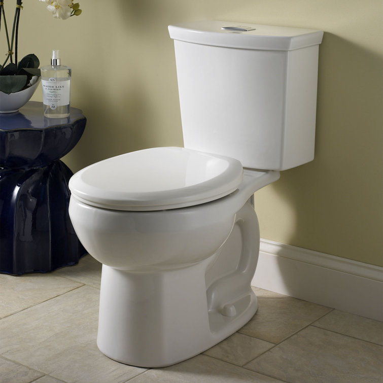 White Vitreous China Dual Flush Toilet Tank with Top Lever