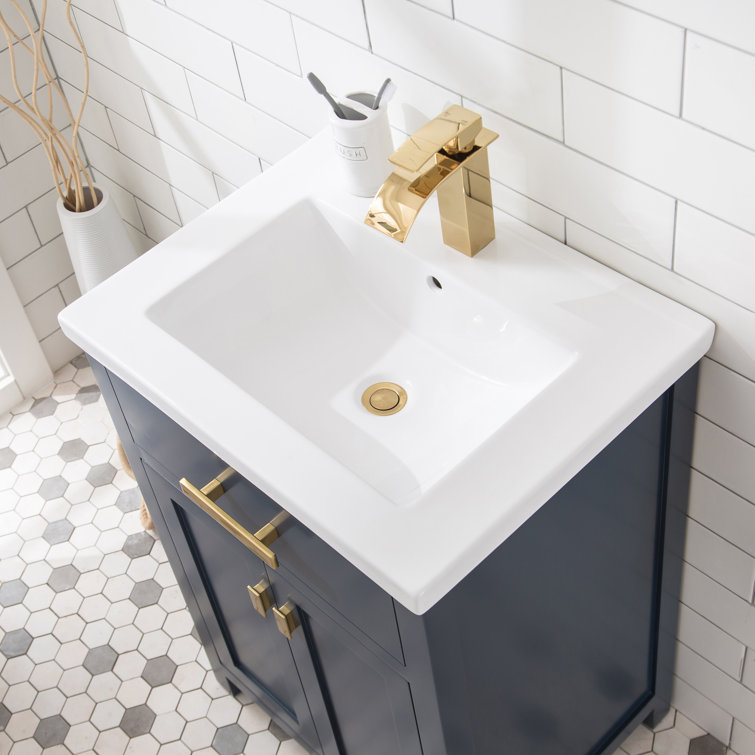 Monarch Blue 24'' Freestanding Single Bathroom Vanity