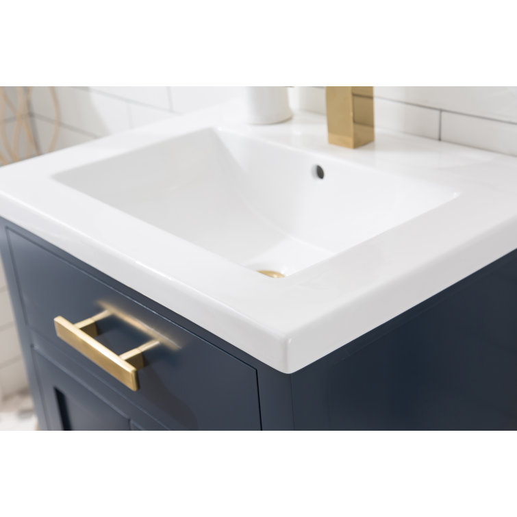 Monarch Blue 24'' Freestanding Single Bathroom Vanity
