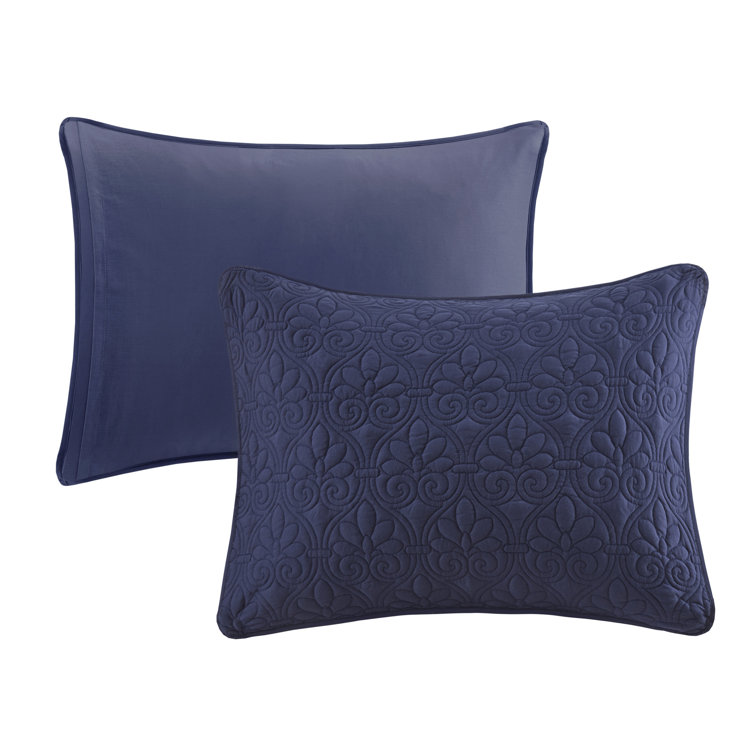 Cream Microfiber Queen Reversible Bedspread Set