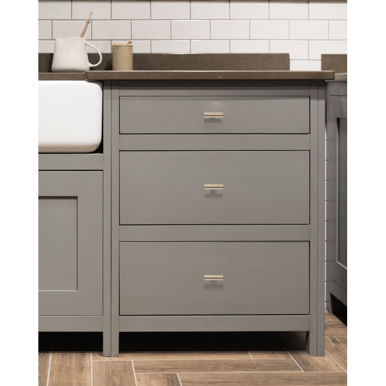 Stainless Steel T-Handle Cabinet Knob with Mounting Hardware