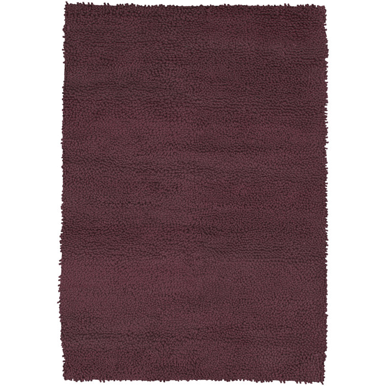 Strata Handmade Tufted Wool Shag Rug 5' x 7'6"