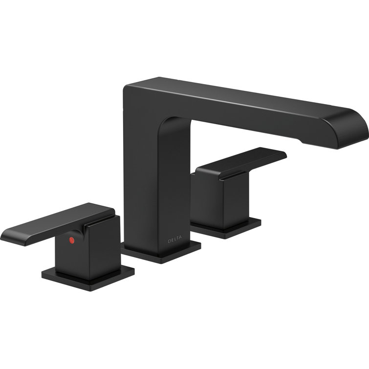 Stainless Steel Modern Widespread Deck Mounted Faucet