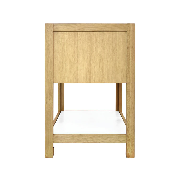 Solace Sunrise Oak 30" Freestanding Single Vanity Base
