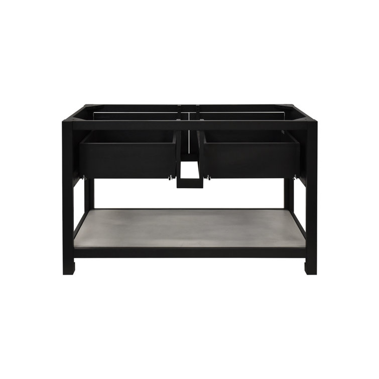 Midnight Oak 48" Single Freestanding Bathroom Vanity