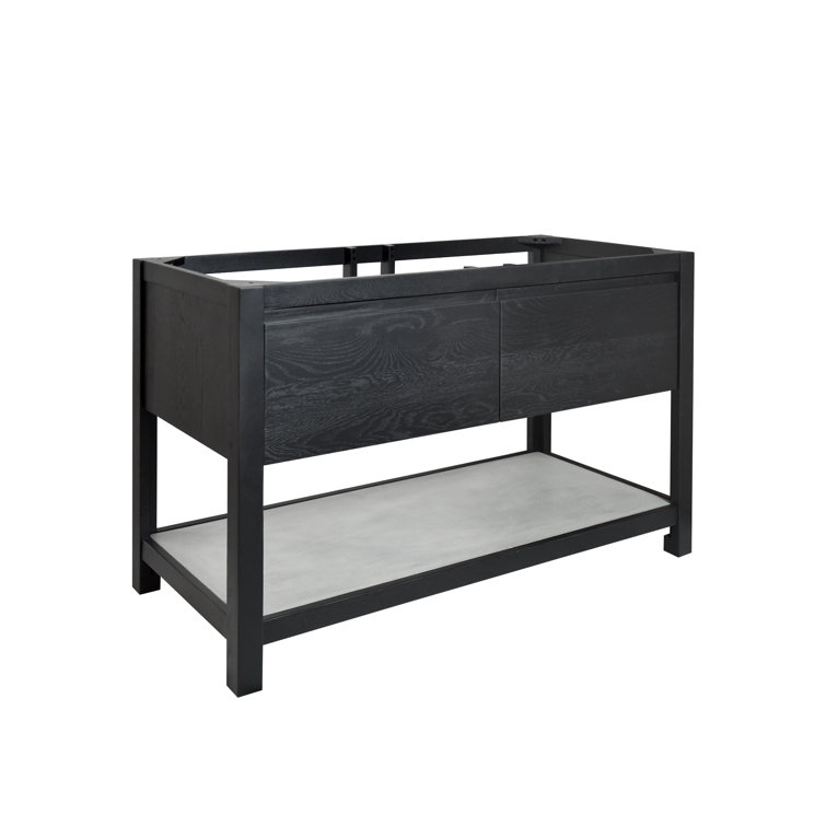 Midnight Oak 48" Single Freestanding Bathroom Vanity