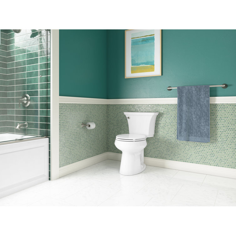 Archer 60" White Acrylic Alcove Bathtub with Left Drain