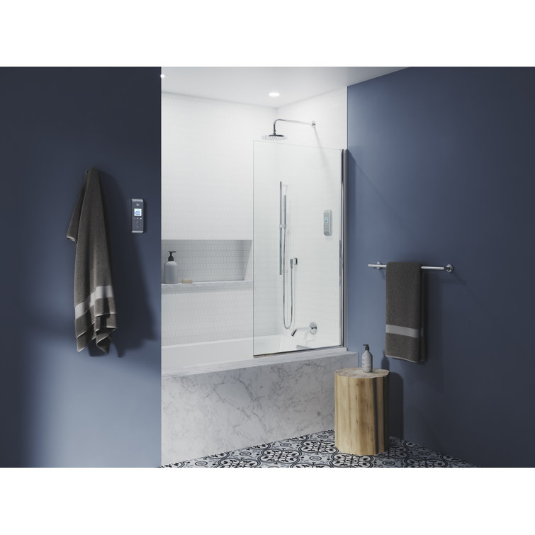 White Acrylic 60" x 32" Drop-In Soaking Bathtub