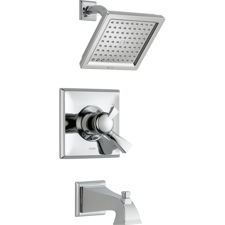Chrome Multi-Head Wall Mounted Handheld Shower System