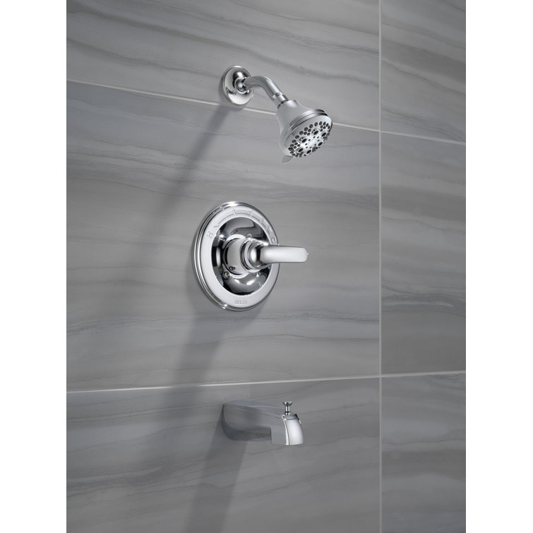 Chrome Multi-Function Wall Mounted Shower Faucet Set
