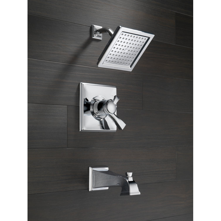 Chrome Multi-Head Wall Mounted Handheld Shower System