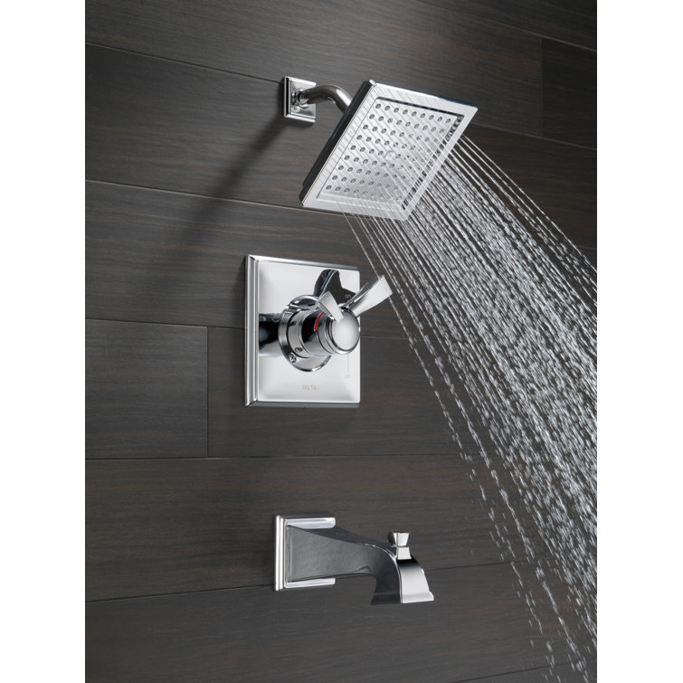 Chrome Multi-Head Wall Mounted Handheld Shower System