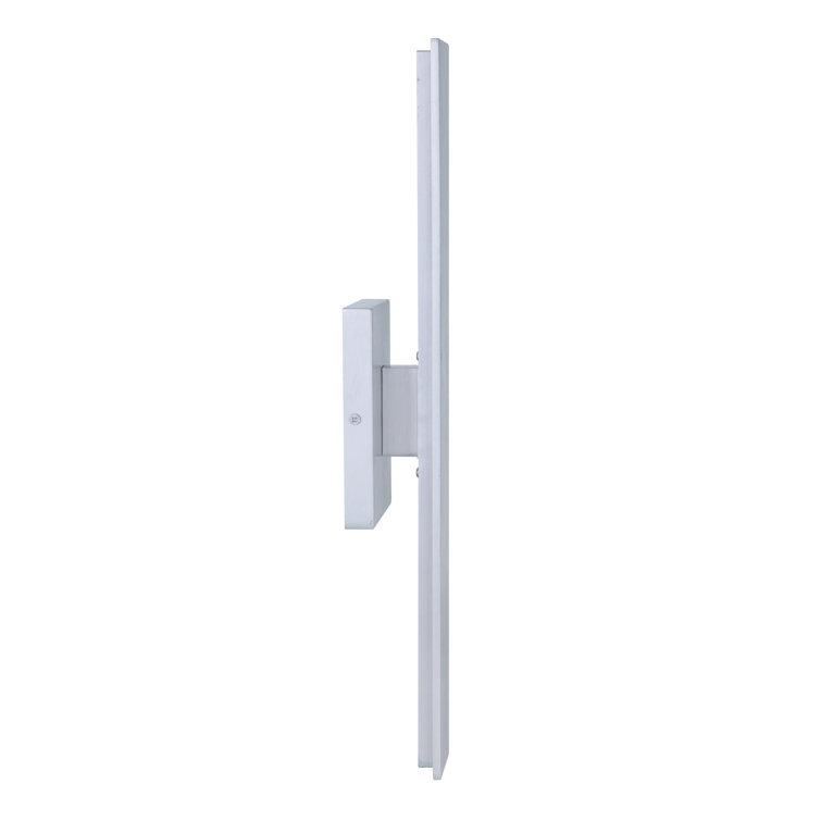 Brushed Aluminum Modern Dimmable LED Wall Sconce
