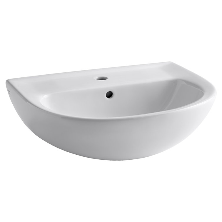 White Oval Ceramic Undermount Vessel Bathroom Sink