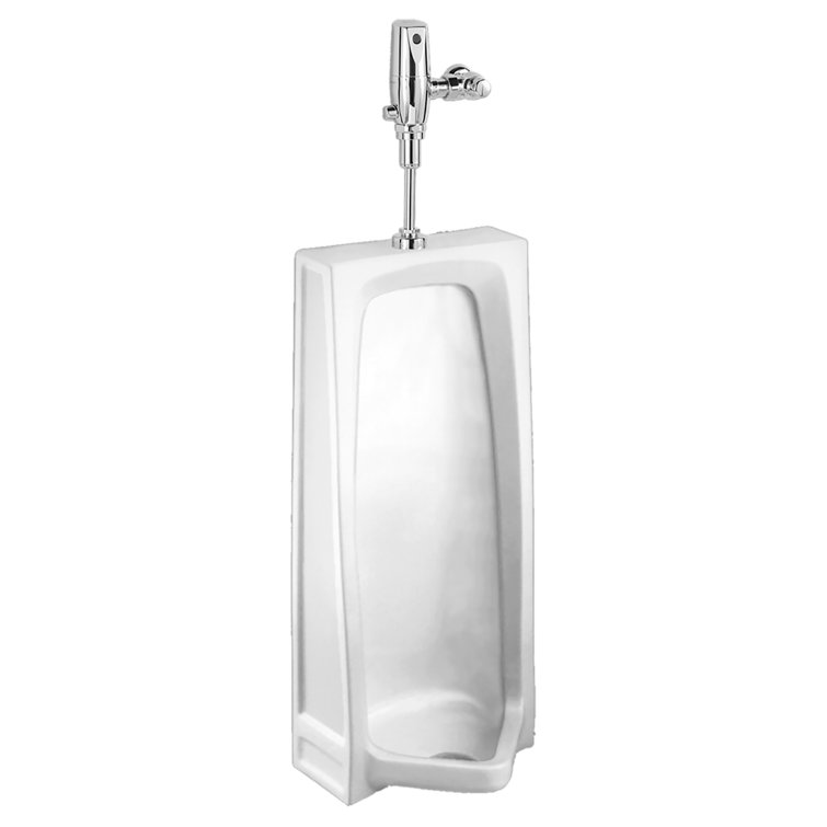 White Vitreous China Tall Sloping Front Urinal