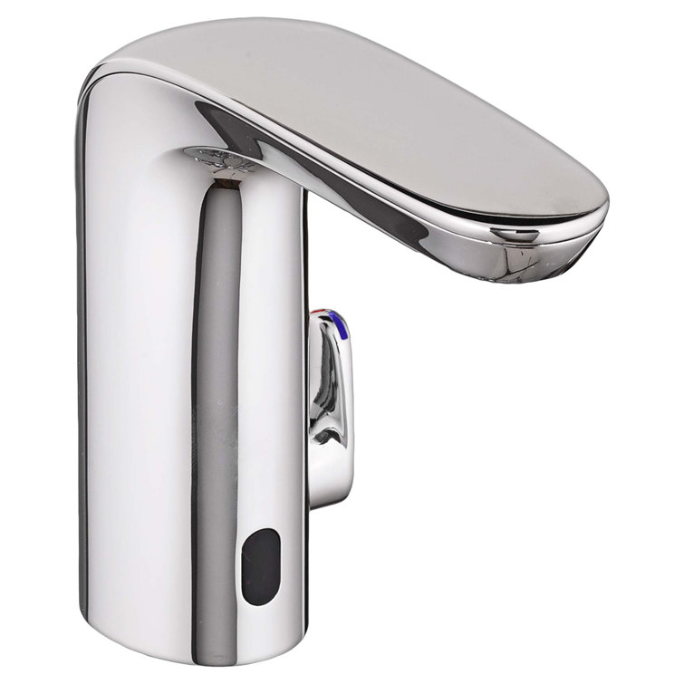Polished Chrome Touchless Single-Handle Bathroom Faucet