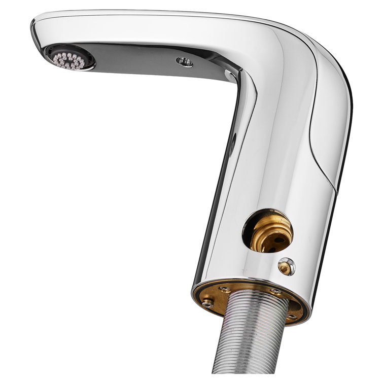 Polished Chrome Touchless Single-Handle Bathroom Faucet