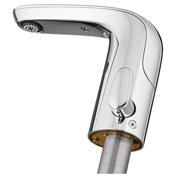 Polished Chrome Touchless Single-Handle Bathroom Faucet