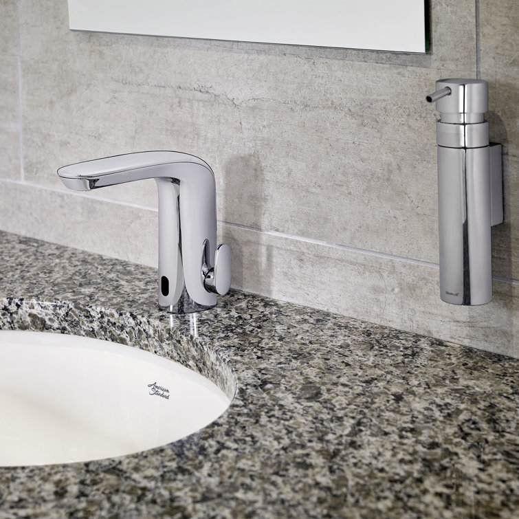 Polished Chrome Touchless Single-Hole Bathroom Faucet