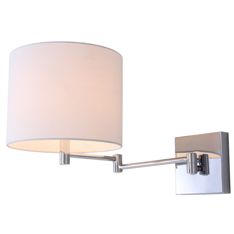 Lillian Chrome Polished Transitional Wall Sconce Set of 2