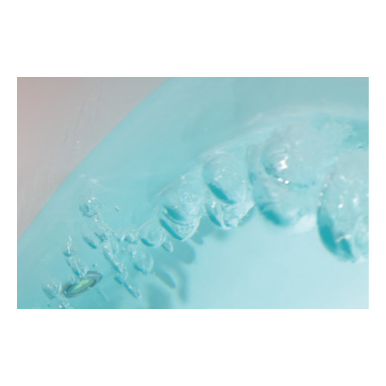 69'' White Acrylic Freestanding Air Bubble Bathtub