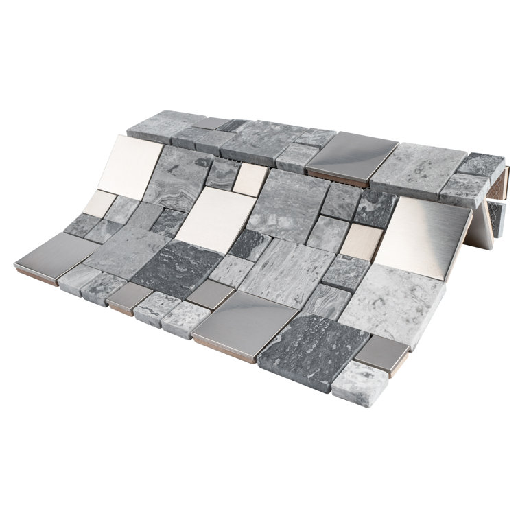 Versailles Square Honed Mosaic Wall & Floor Tile with Water Protection