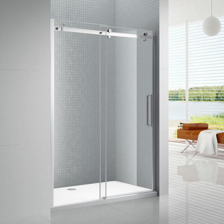 Primo 60"x78" Chrome Frameless Sliding Shower Door