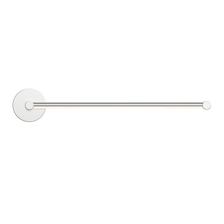 Satin Chrome Dimmable LED Sconce with Acrylic Diffuser