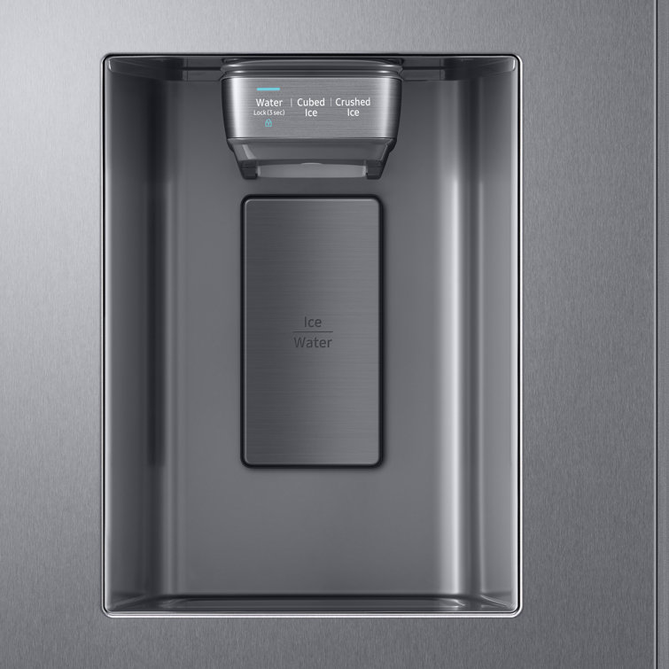 27.4 cu. ft. Stainless Steel Side-by-Side Refrigerator with Ice Maker