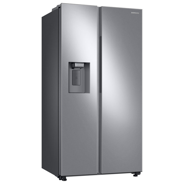 22 cu. ft. Stainless Steel Side-by-Side Refrigerator with Ice Maker
