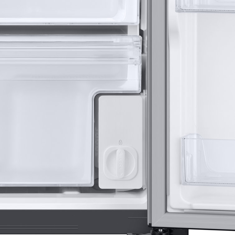 21.5 Cu Ft Stainless Steel Smart Side-by-Side Refrigerator