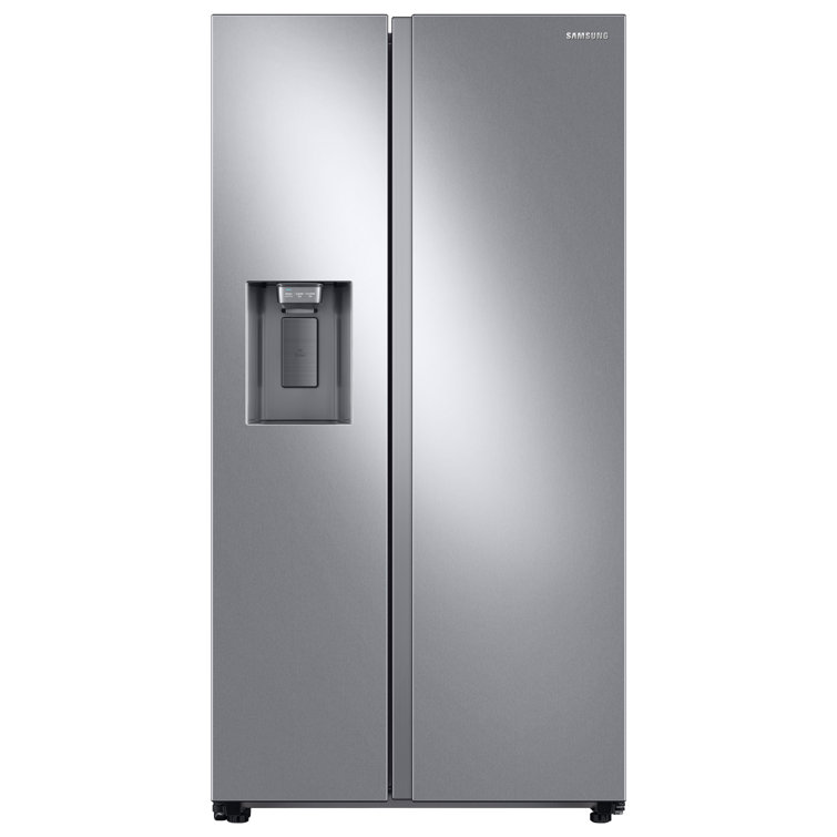 27.4 cu. ft. Stainless Steel Side-by-Side Refrigerator with Ice Maker