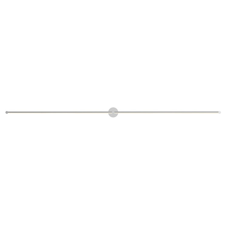 Sleek Chrome LED Dimmable Wall Sconce - 97" Long