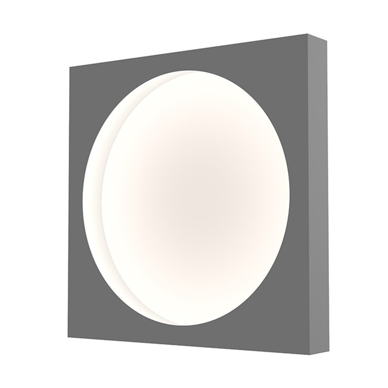 Dove Gray 15" LED Dimmable Wall Sconce