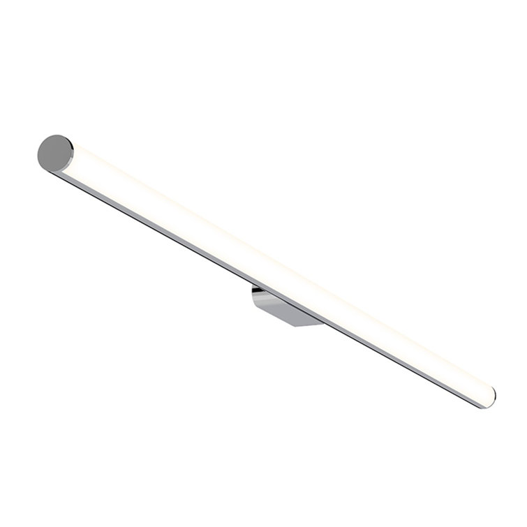 Sleek Polished Chrome 32" LED Bath Bar with Dimmable Feature