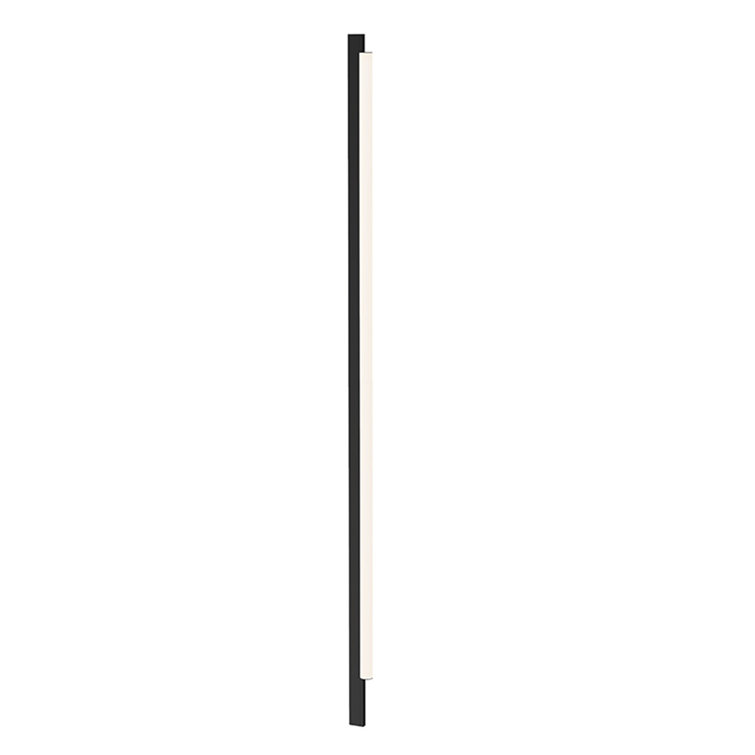 Keel™ 82.25'' Slim Black Metal LED Dimmable Wall Sconce