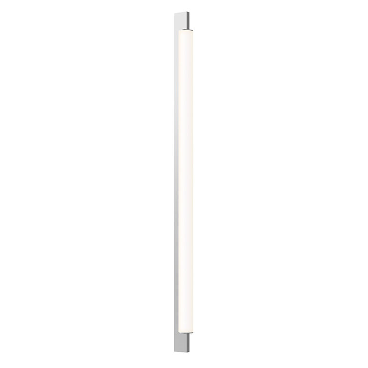 Sleek Silver and White Dimmable LED Bath Bar