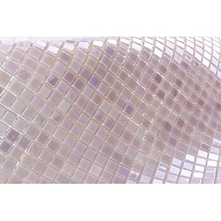 Galaxy Iridescent Purple Glass Mosaic Tile for Walls and Pools